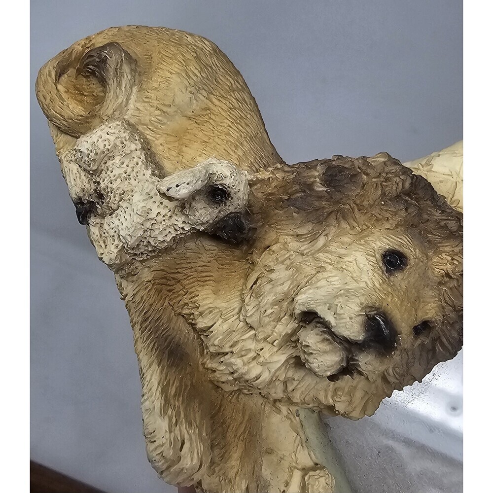 1992 UDC Lion And Lamb Vintage Picture Frame 3D Fits 2.5"x3.5" Resin - Picture 3 of 8